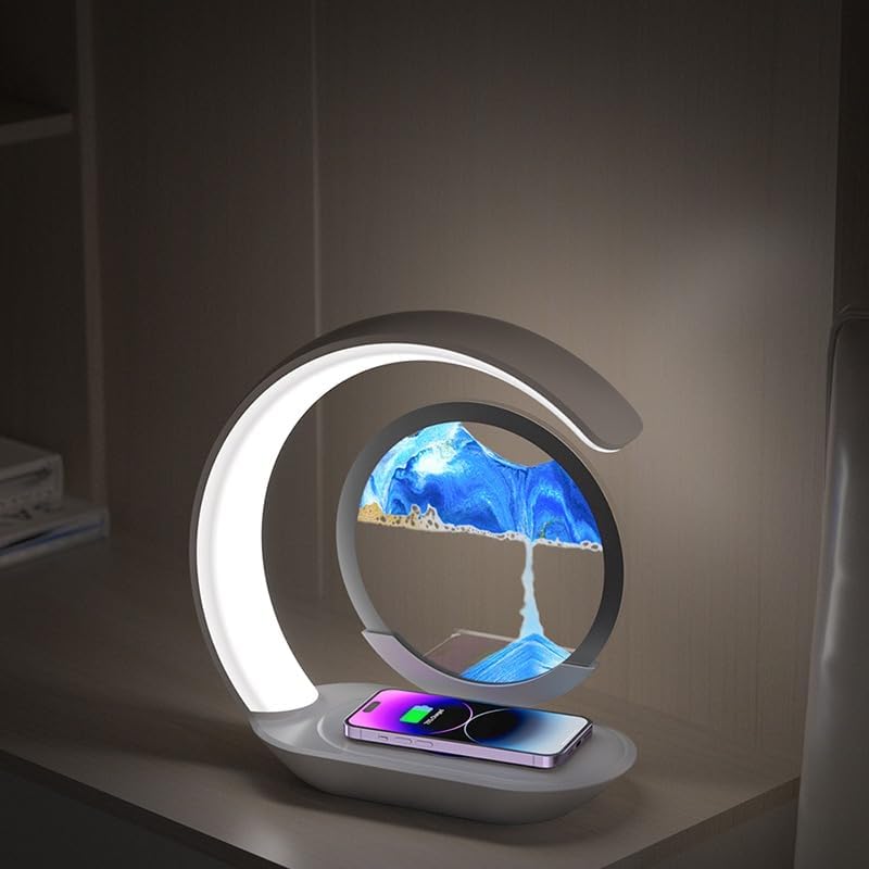 Quicksand Table Lamp - Wireless Charging